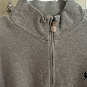 Polo Ralph Lauren Gray Zip-Up Sweater - Men’s